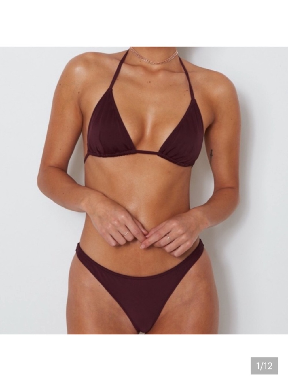 🍒White Fox High Waisted Chic & Sexy Bikini Set🍒